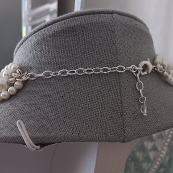 NAPIER Romantic Ivory Pearl 4 Strand Layered Necklace**NEW! - Picture 8 of 8